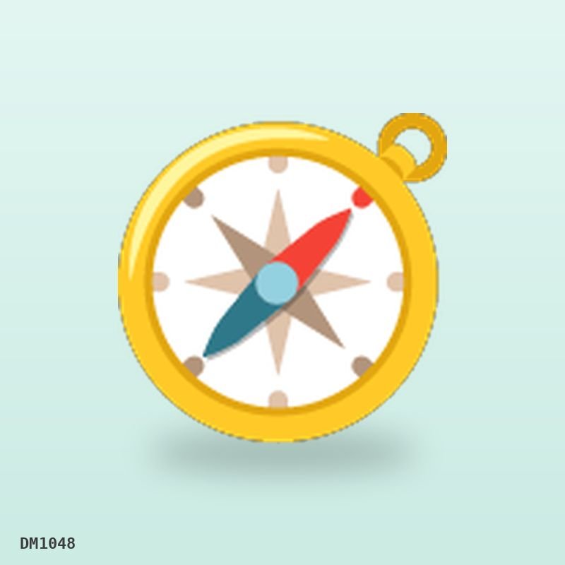 Compass With Mirror (48/Ctn) wholesale